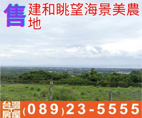 建和眺望海景美農地